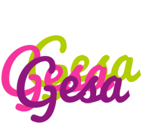 Gesa flowers logo