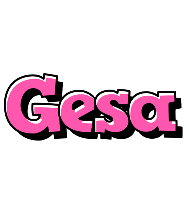 Gesa girlish logo