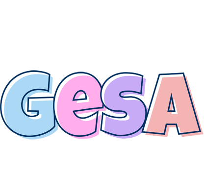 Gesa pastel logo