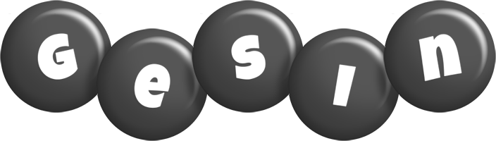 Gesin candy-black logo