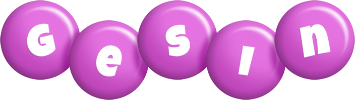 Gesin candy-purple logo