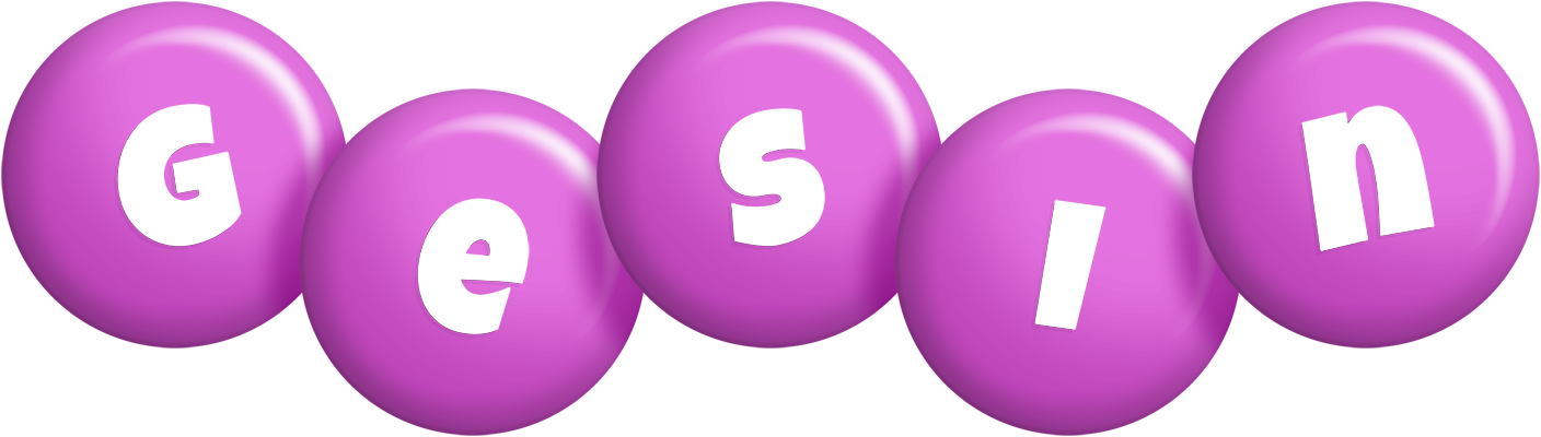 Gesin candy-purple logo