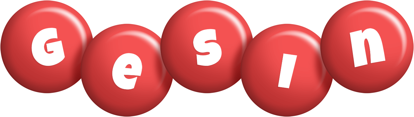 Gesin candy-red logo