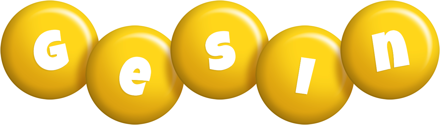 Gesin candy-yellow logo