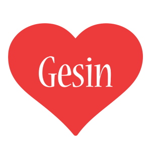 Gesin love logo