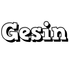 Gesin snowing logo