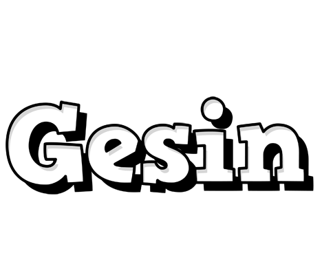 Gesin snowing logo