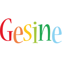 Gesine birthday logo