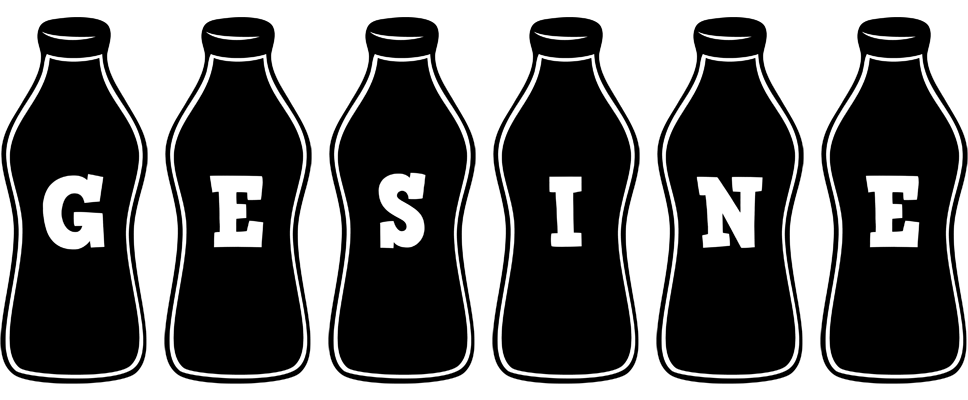 Gesine bottle logo
