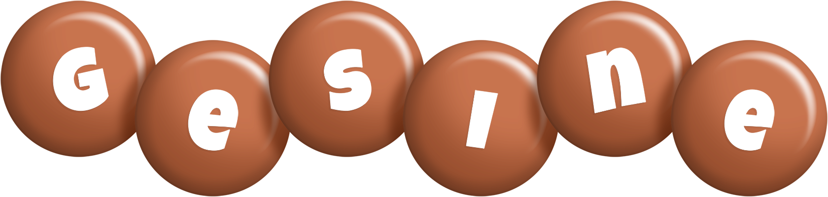 Gesine candy-brown logo