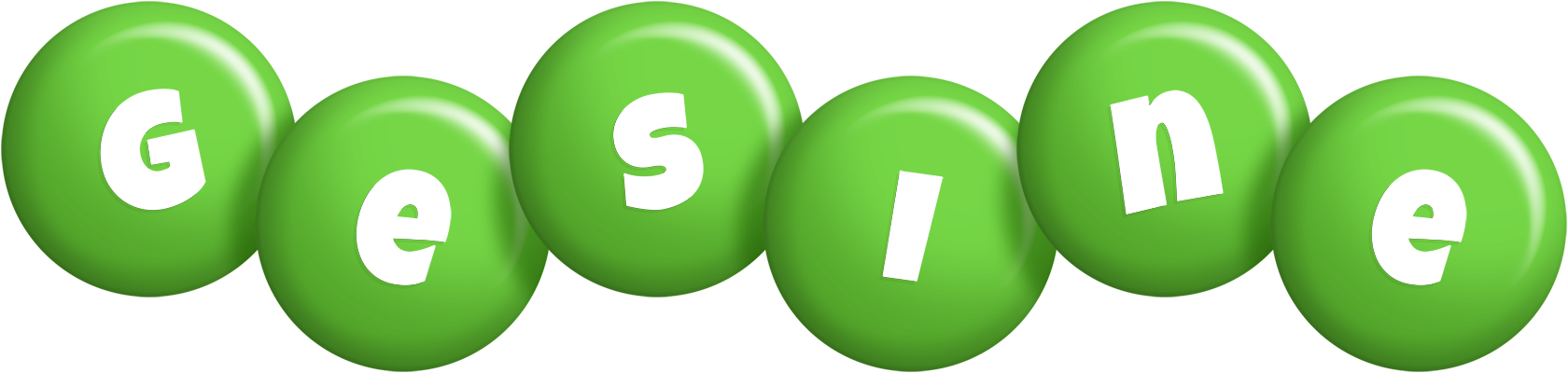 Gesine candy-green logo