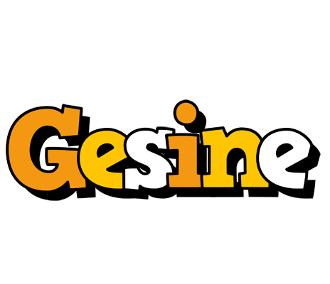 Gesine cartoon logo