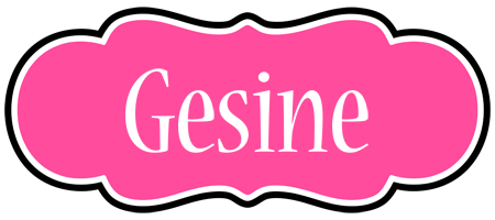 Gesine invitation logo