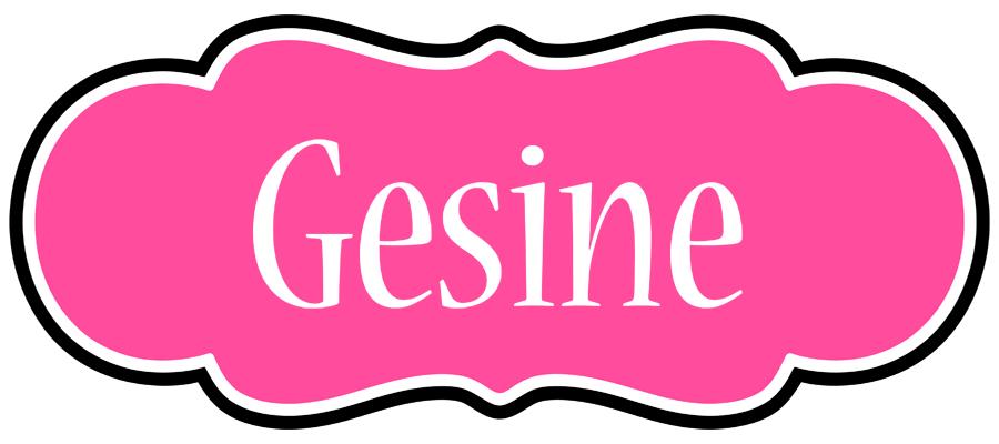 Gesine invitation logo