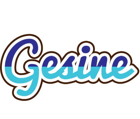 Gesine raining logo