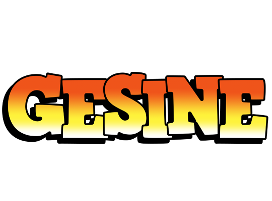 Gesine sunset logo