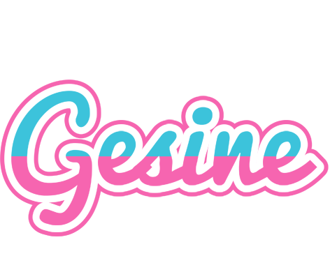 Gesine woman logo
