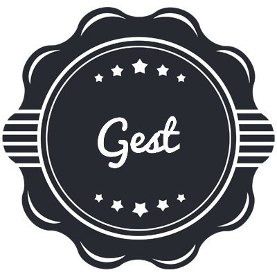 Gest badge logo