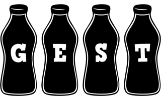 Gest bottle logo