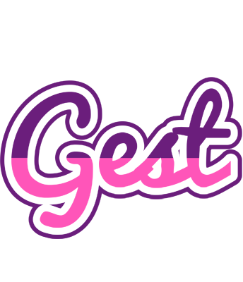 Gest cheerful logo