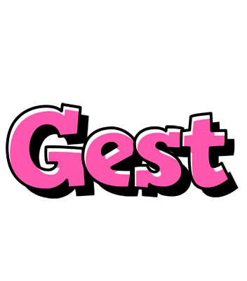 Gest girlish logo