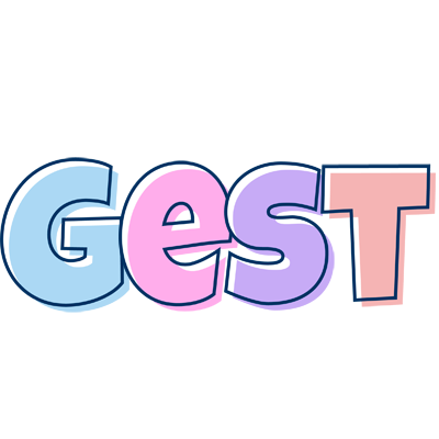 Gest pastel logo