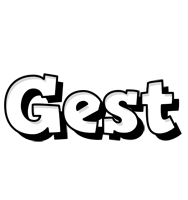 Gest snowing logo