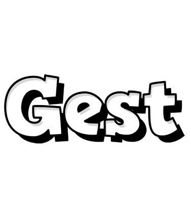 Gest snowing logo