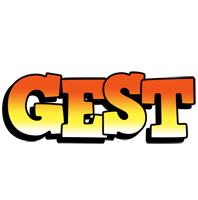 Gest sunset logo