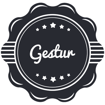Gestur badge logo
