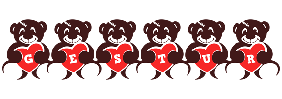 Gestur bear logo