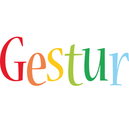 Gestur birthday logo