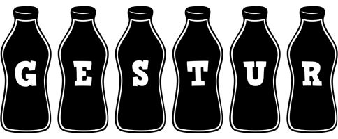 Gestur bottle logo