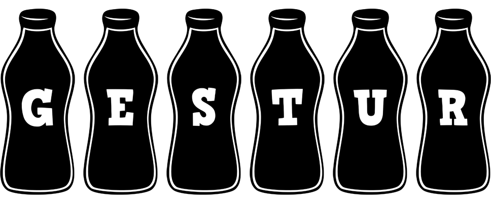 Gestur bottle logo