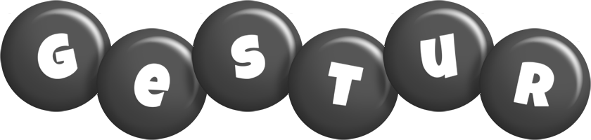 Gestur candy-black logo