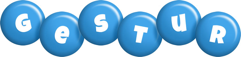 Gestur candy-blue logo