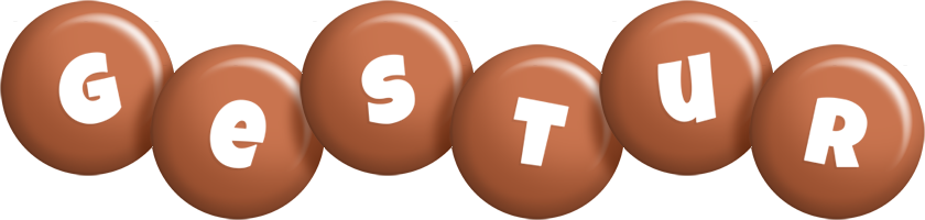 Gestur candy-brown logo