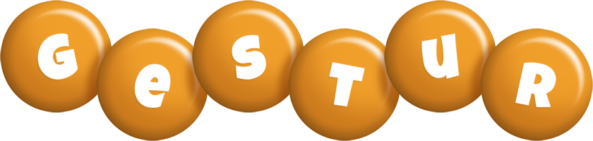 Gestur candy-orange logo
