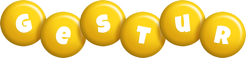 Gestur candy-yellow logo