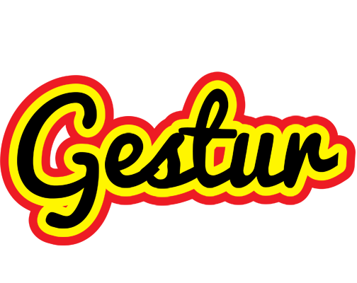 Gestur flaming logo