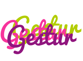 Gestur flowers logo