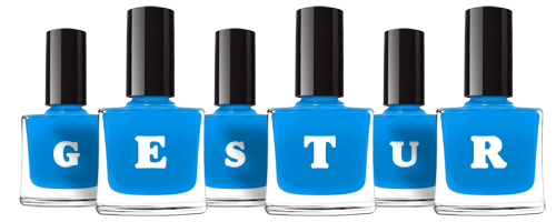 Gestur glossy logo