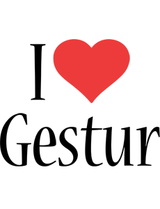 Gestur i-love logo