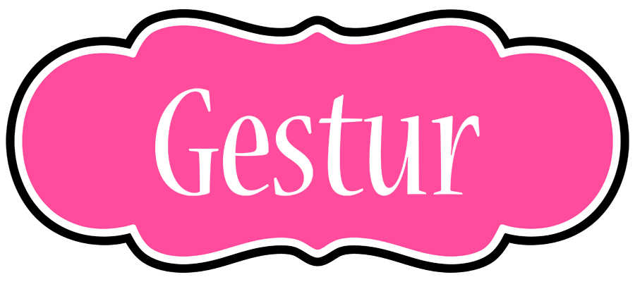 Gestur invitation logo