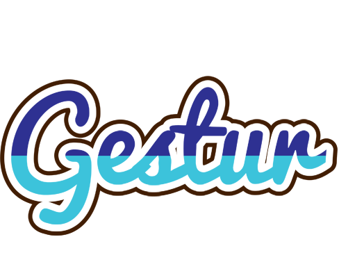 Gestur raining logo