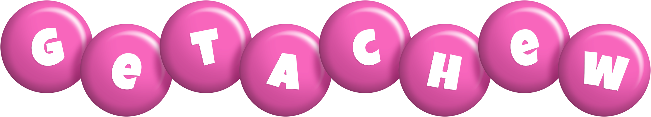 Getachew candy-pink logo