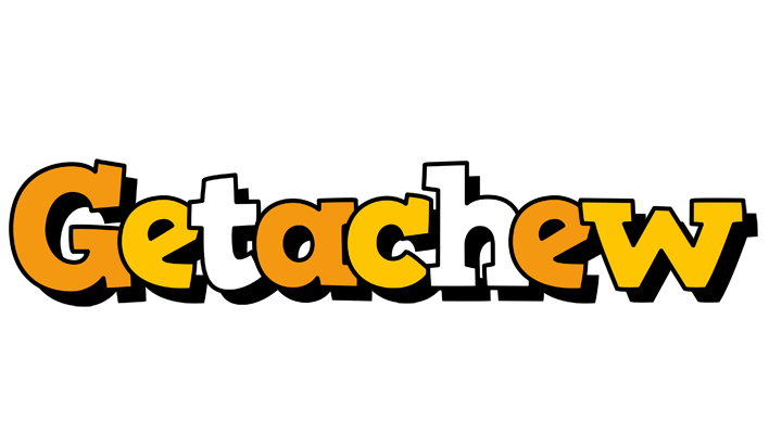 Getachew cartoon logo