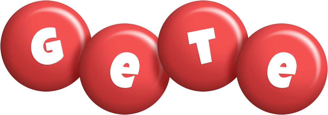 Gete candy-red logo
