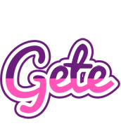 Gete cheerful logo