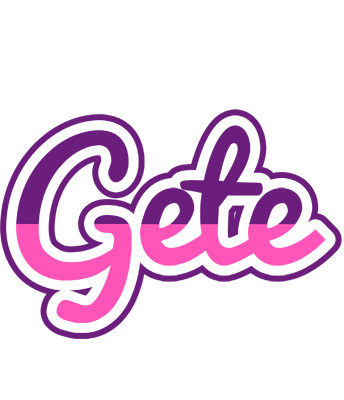 Gete cheerful logo